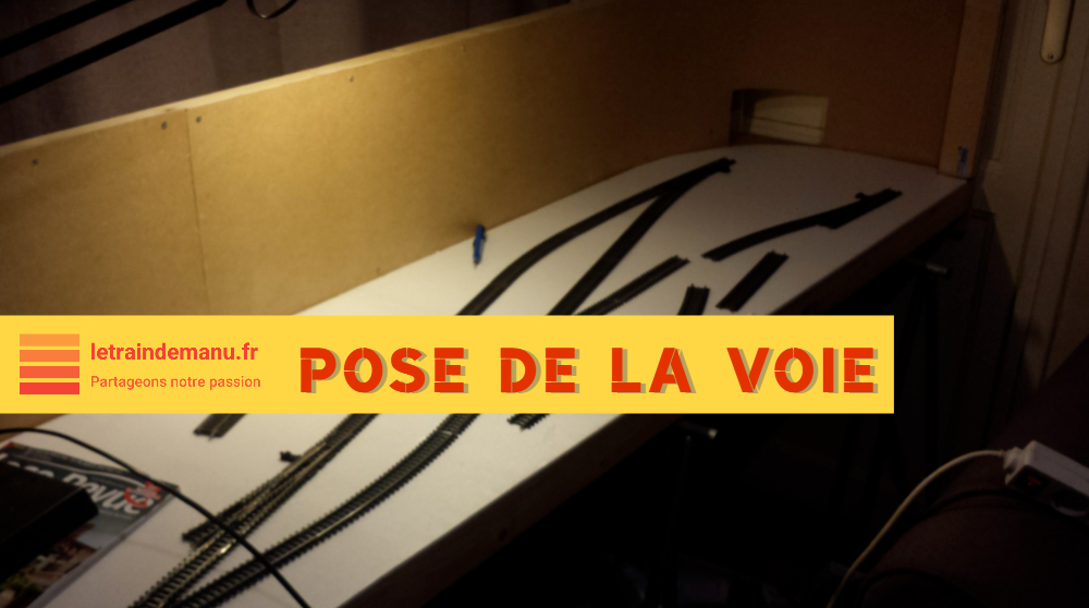 Le Dépron est une excellente alternative au liège pour poser la voie sur le réseau. Crédit : letraindemanu.f