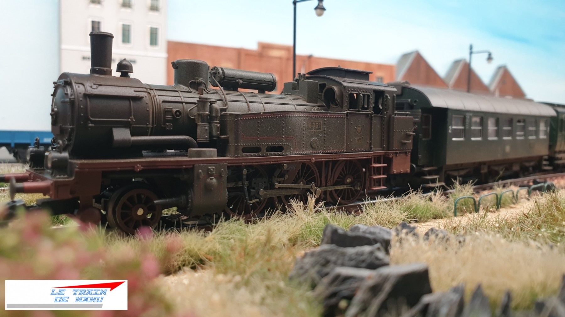 Märklin Z Miniclub 8104 KPEV preuß Zugset Abteilwagen m. T12 Ep.1 i.OVP