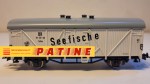 Wagon Frigorifique SBB-CFF Bière Moussy - AKU Train Ho 1/87 - Roco 1980