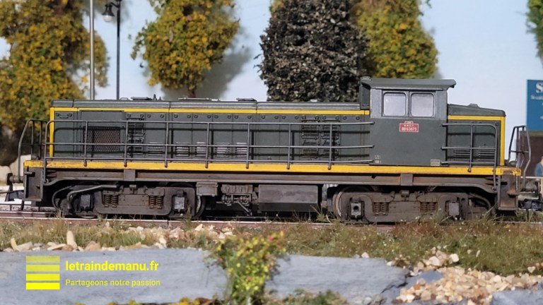 ROCO 43468 - Locomotive Diesel BB 63000 SNCF - État Neuf - HO