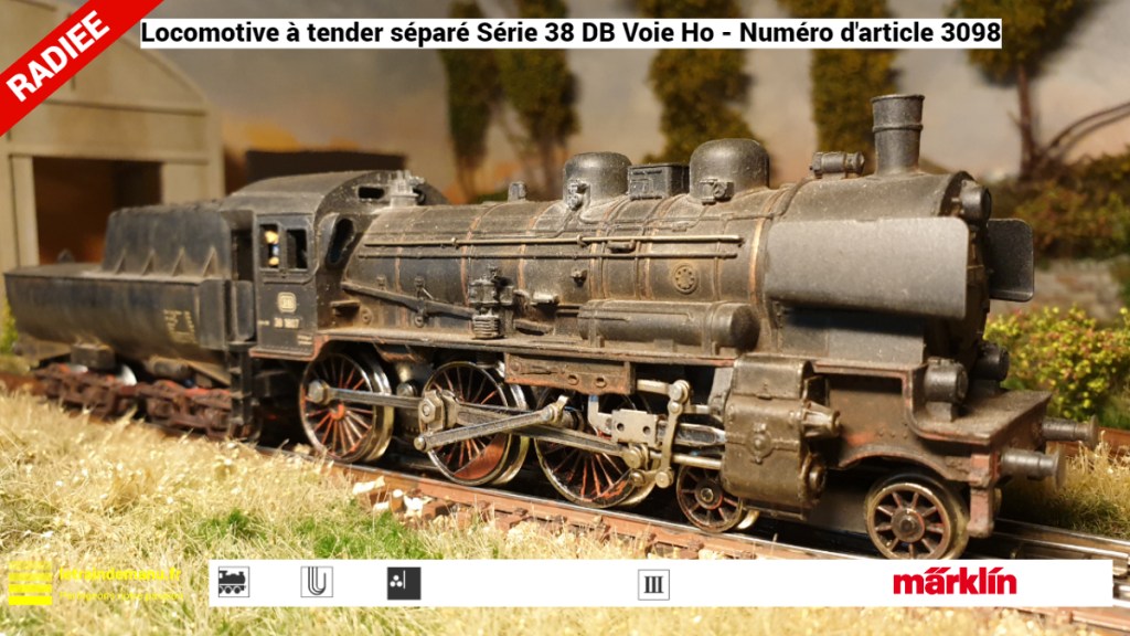 BR 38 1807 DB Märklin 3098