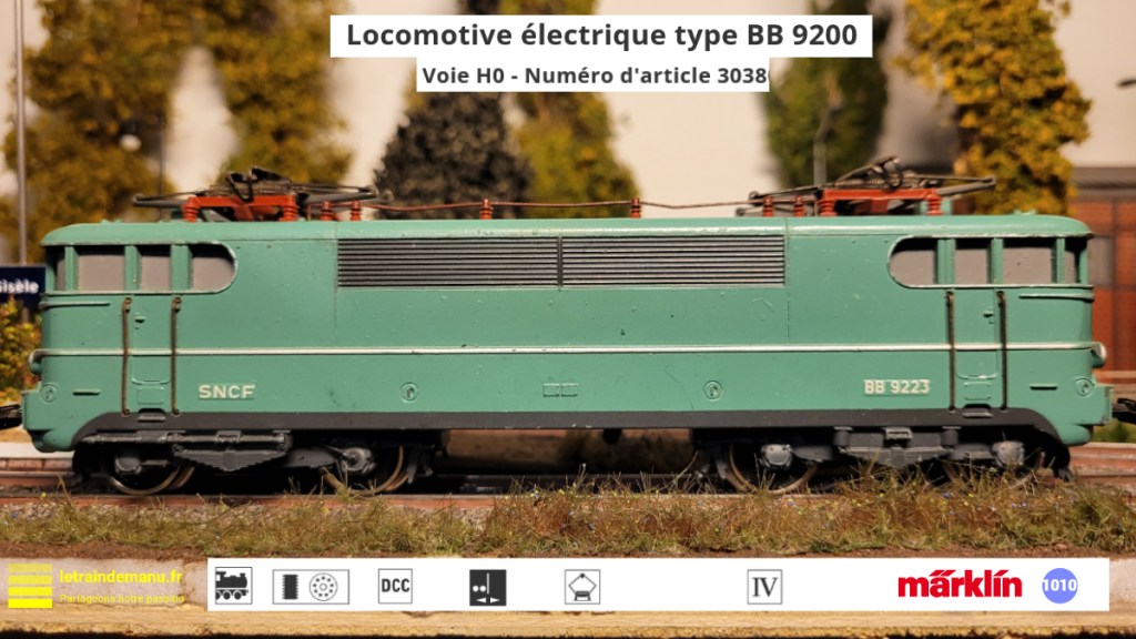 BB 9223 SNCF Märklin 3038