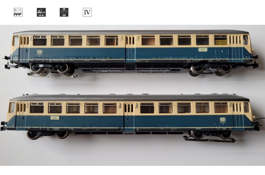 BR 515 023 Märklin 3028+ BR 815 616 DB Märklin 4028