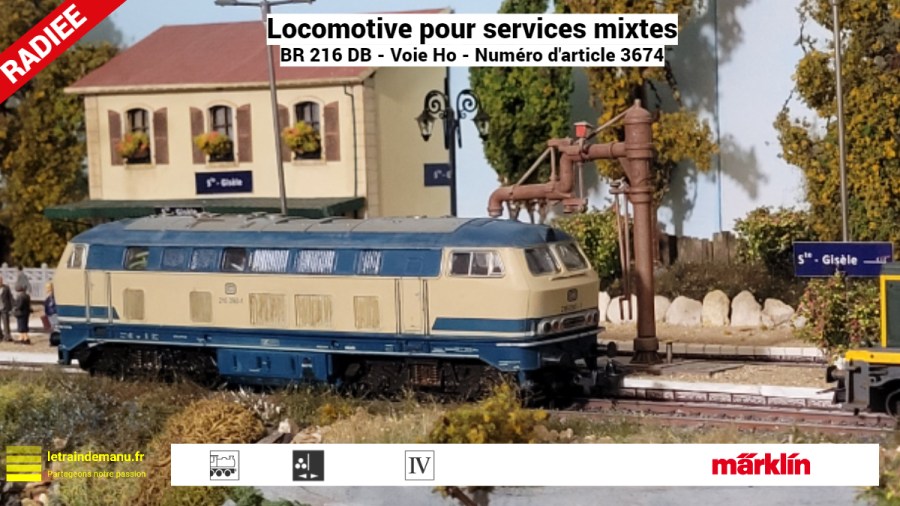 BR 216 090-1 DB Märklin 3674