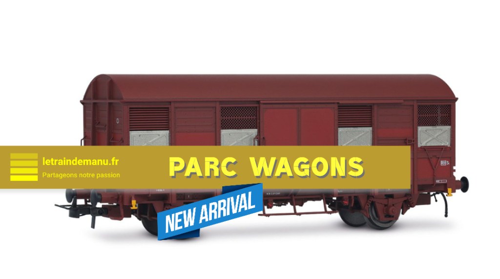 Jouef propose un joli wagon couvert HJ 6291 équipé de feux de fin de convoi