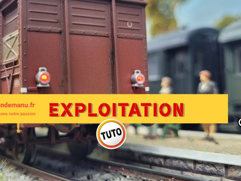 Astuce : Allumage / extinction automatique Wagon Jouef